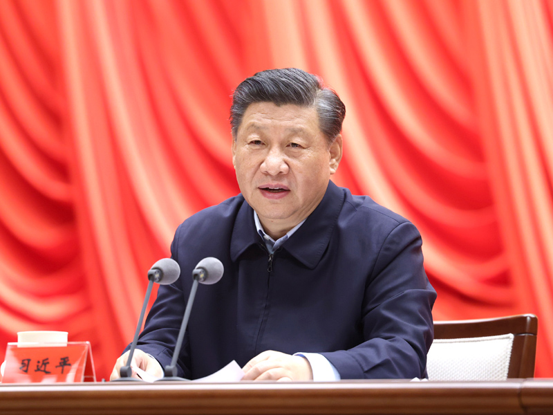 3月1日,2021年春季学期中央党校(国家行政威廉希尔官网
)中青年干部培训班在中央党校开班。中共中央总书记、国家主席、中央军委主席习近平在开班式上发表重要讲话。新华社记者 王晔 摄